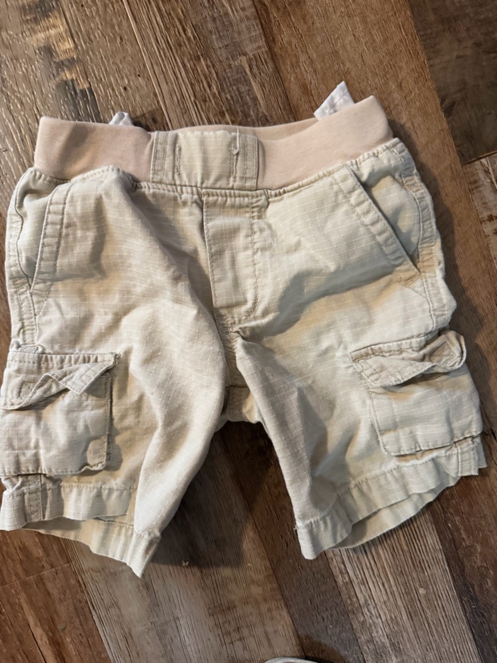 Chaps Tan Cargo Shorts for Kids